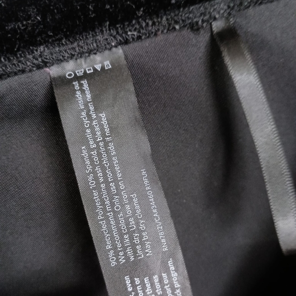 Eileen Fisher Velvet Ankle Skinny Pant in Black Size Small - Picture 9 of 9